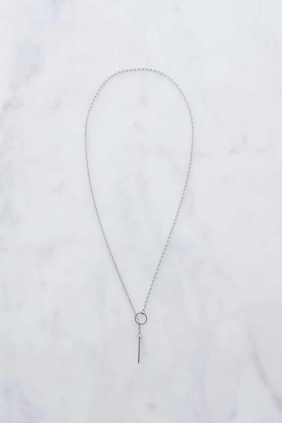 Silver Threader Necklace - wc-prakash